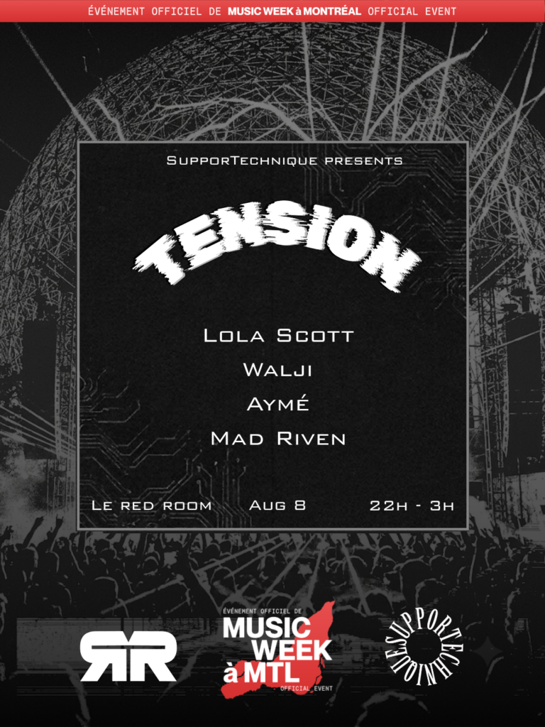 Tension à Le Red Room