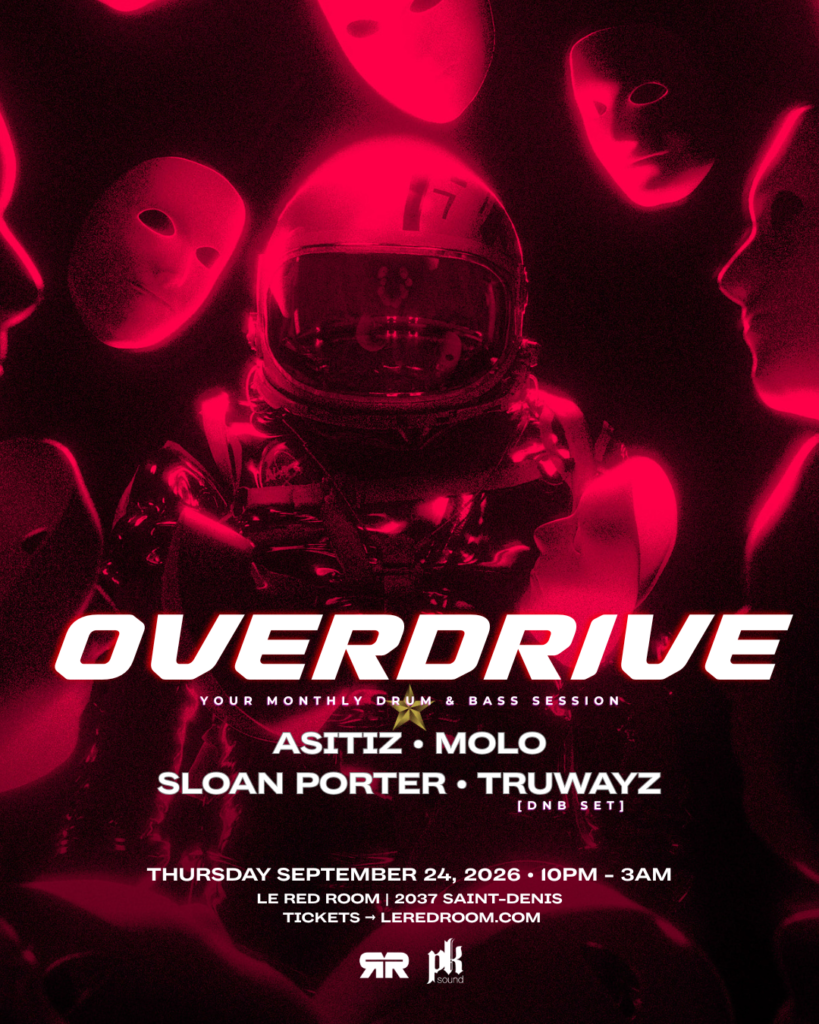 dnb:Overdrive à Le Red Room